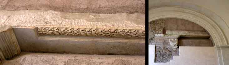 Architrave (lacunare) dai pressi del Foro di Traiano, Roma, S.Bartolomeo
