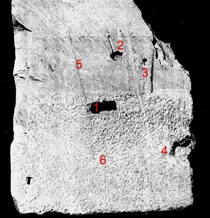 Tracce di sovrapposizione di blocchi