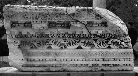 Antiochia di Pisidia, trabeazione