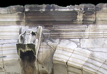 Trabeazioni Arco quadrifronte Foro Boario