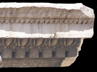 Cornice Basilica Massenzio