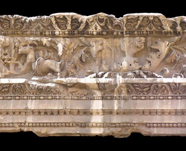 Fregio-architrave terme Caracalla